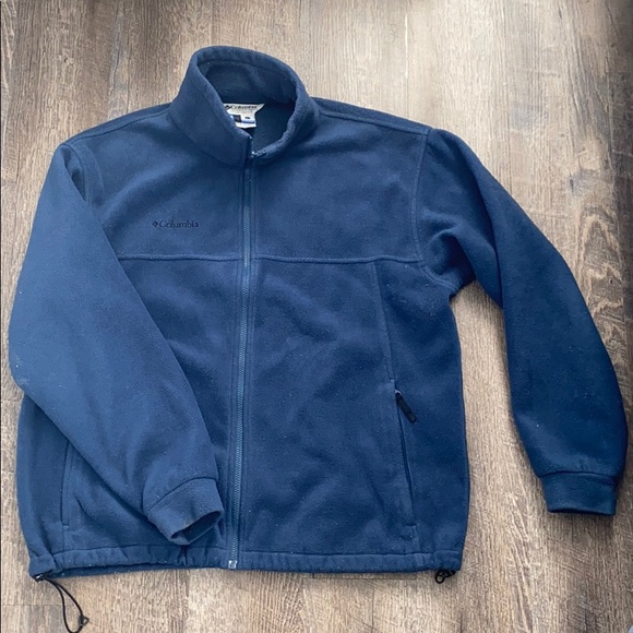 Columbia blue fleece zip up - Picture 1 of 5
